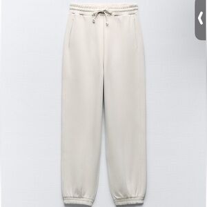 Zara plush jogging pants